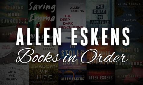 do you have to read allen eskens books in order