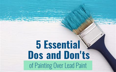 does painting over lead paint make it safe? does covering up the toxic residue with fresh paint offer any real protection?