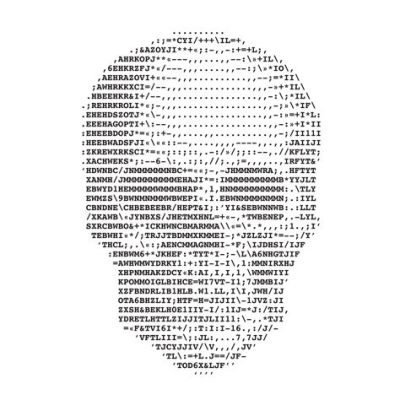 what is ascii art and how does it reflect human creativity in digital age?