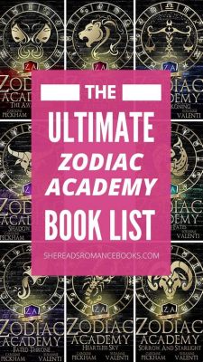 Zodiac Academy How Many Books: A Journey Through the Stars and Pages